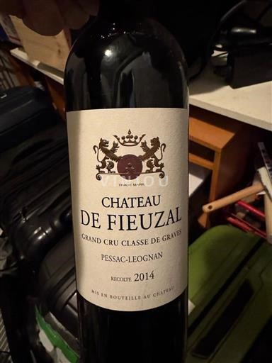Bordeaux Pessac-Léognan Grand Cru Classé de Graves Château Fieuzal 2014