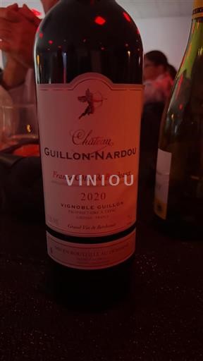 Bordeaux Francs, obroni Bordeauxa Château Guillon-Nardou 2020