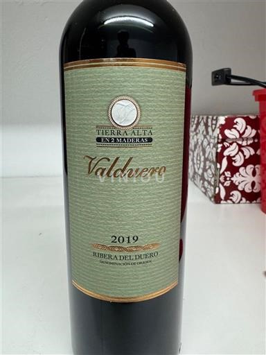 Castilië en León Ribera del Duero Valduero Tierra Alta en 2 Maderas 2019