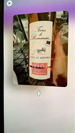 Provansa Côtes-de-Provence Terres de Baumier 2017