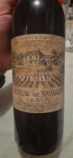 Burdeos Graves Château Navarro 1981