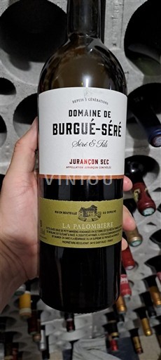 Jihozápad Jurançon Domaine Burgué-Séré La Palombière 2021