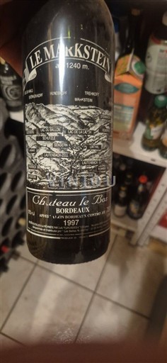 Burdeos Bordeaux Château Le Bos Le Markstein 1997