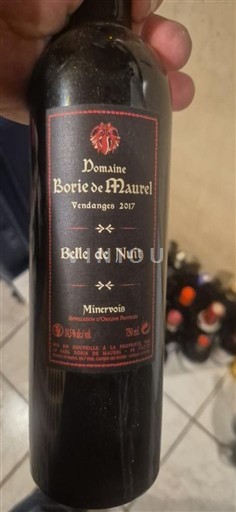 Languedoc Minervois Borie de Maurel Belle de Nuit 2017