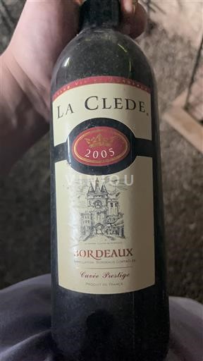 Bordeaux La Clede Prestige 2005