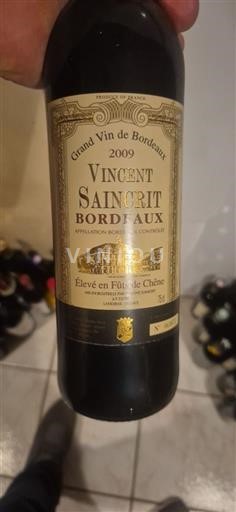 Bordeaux Vincent Saincrit 2009