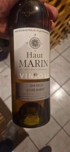 Sudoeste Côtes de Gascogne Haut Marin Belle Marine 2014