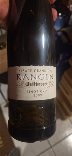 Alsace Ospecificerad Grand Cru Wolfberger Rangen 2009