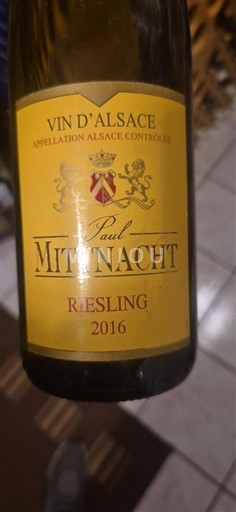 Alsacia Château Paul Mittnacht 2016