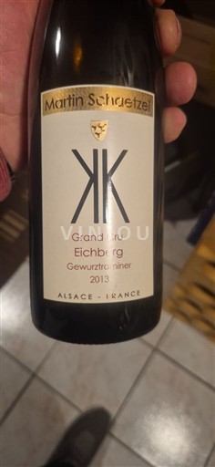 Alsace Grand Cru Martin Schaetzel Eichberg Gewurztraminer 2013
