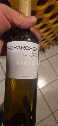 Sicily Not Specified Andrarossa Ciaca Bianca 2020