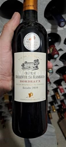 Bordeaux Château Bellevue Rambeaud 2010
