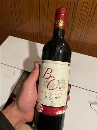 Bordeaux Baron de Clarsie 2011
