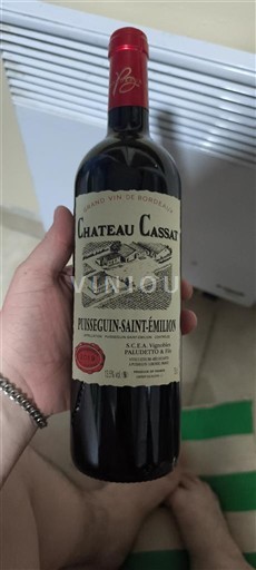 Bordeaux Puisseguin-Saint-Émilion Château Cassat Non-Vintage