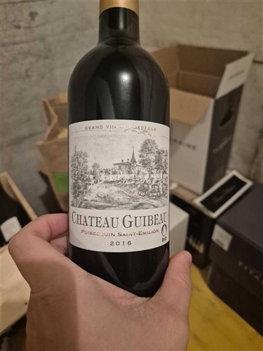 Burdeos Puisseguin-saint-émilion Château Guibeau 2016