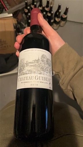 Bordeaux Puisseguin-saint-émilion Château Guibeau 2016