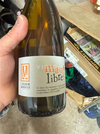 Languedoc Minervois-la-livinière L'Atelier du Marbrier Mains Libres Non Millésimé