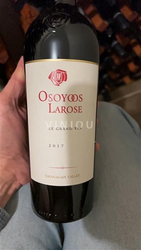 British Columbia Thung lũng Okanagan Osoyoos Larose Le Grand Vin 2017