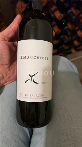 Toscana Ikke specificeret Le Macchiole 2022