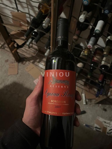 Bordéus Baron Philippe de Rothschild Réserve Mouton Cadet Agneau Rouge 2007