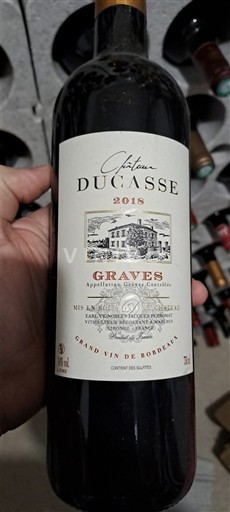 Bordéus Graves Château Casse 2018