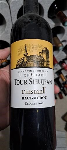 Bordeaux Haut-Médoc Château Tour Sieujean L'instanT 2019