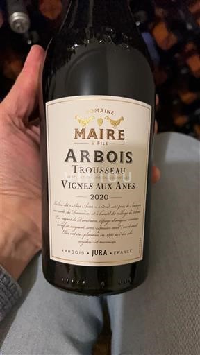 Jura Arbois Domaine Maire et Fils Vignes aux Ânes 2020