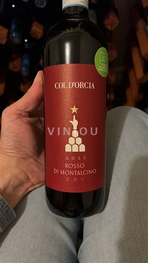 Toscana Rosso di Montalcino Col d'Orcia 2022
