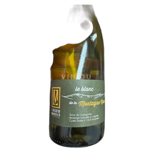 Languedoc Minervois-la-livinière L'Atelier du Marbrier Le blanc de la montagne noire 2024