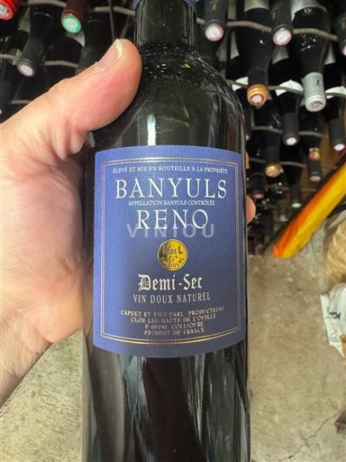 Roussillon Banyuls Capdet et Fils SARL Reno 2021