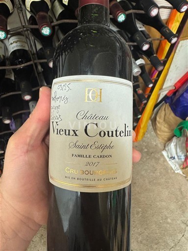 Burdeos Saint-Estèphe Cru Bourgeois Château Vieux Coutelin 2017