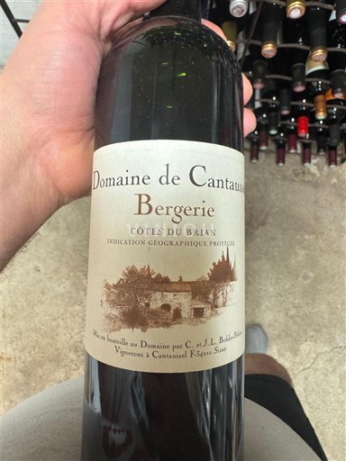 Languedoc-Roussillon Côtes du Brian Domaine Cantaussel Bergerie 2020