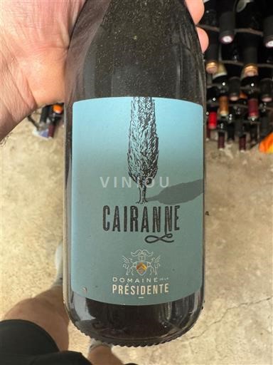 Rhônen laakso Cairanne Domaine La Présidente 2021