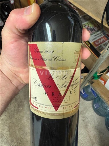 Bordéus Graves Château Mongravier Le M 2019