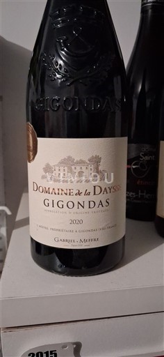 Vallée du Rhône Gigondas Domaine La Daysse 2020