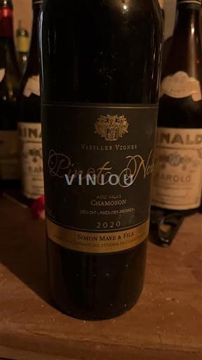 Wallis Chamoson Grand Cru Simon Maye & Fils Vieilles Vignes 2020