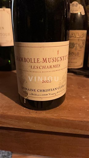 Bourgogne Chambolle-Musigny Premier Cru Domaine Christian Clerget Les Charmes 2022