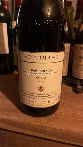 Piemont Barbaresco Sottimano Cottà 2021