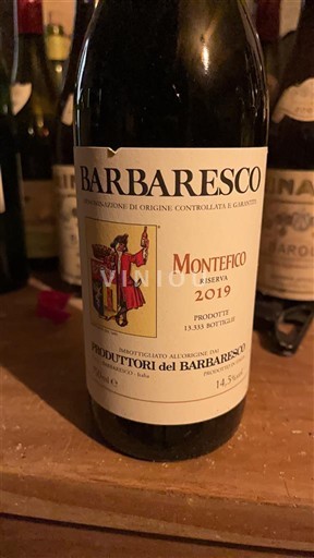 Piemont Barbaresco Produttori del Barbaresco Montefico Riserva 2019