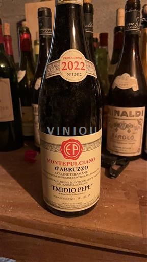 Abruzzes Montepulciano d'Abruzzo Emidio Pepe 2022
