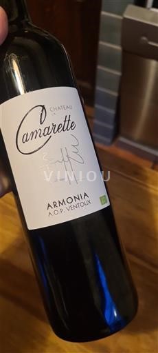 Vallée du Rhône Ventoux Château Camarette Armonia 2022