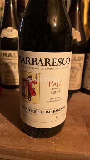 Piemont Barbaresco Produttori del Barbaresco Pajé Riserva 2019
