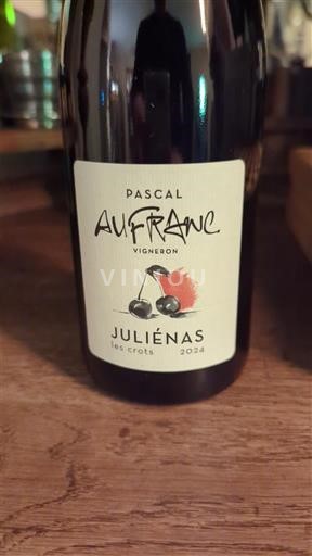 Beaujolais Juliénas Pascal Aufranc Les Crots 2024