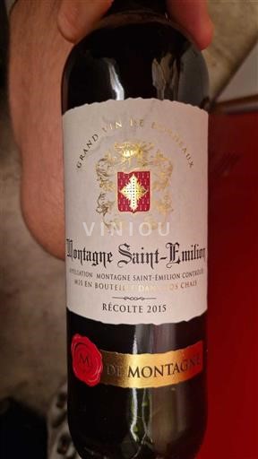 Burdeos Montagne-Saint-Émilion Mde Montagne 2015
