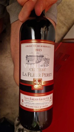 Bordeaux Saint-Émilion Grand Cru Grand Cru Château La Fleur Perey 2015