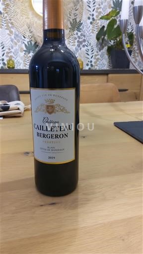 Bordeaux Côtes-de-bourg Château Cailleteau Bergeron Titi 60 ans 2019