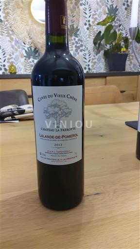 Bordeaux Lalande-de-pomerol Château La Frérotte du Vieux Chêne       willy 2013