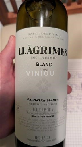 Katalonien Terra Alta Sant Josep Vins Làgrimes de Tardor Blanc 2023