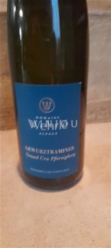 Alsace Gewurztraminer Grand Cru Domaine Wehrlé 2018