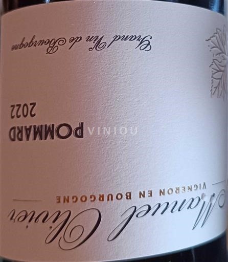 Burgundy Pommard Domaine Olivier 2022